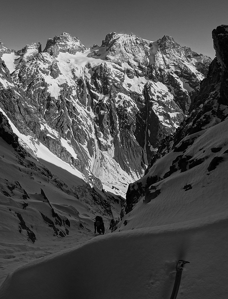 Pelas Verney : depuis la brêche