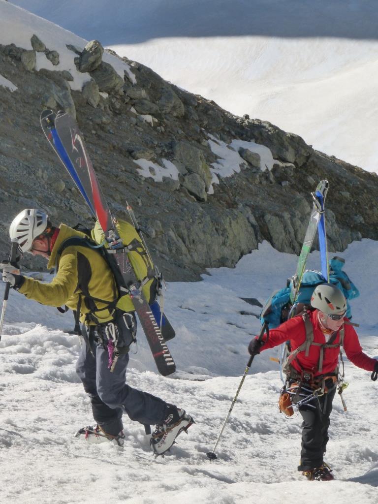 #3 glacier de la garnde sagne : stef et titi glacier de la garnde sagne : stef et titi
