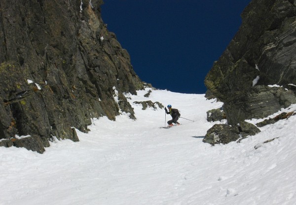 #9 Rocher d Rocher d'Arguille : Dans le haut du couloir.