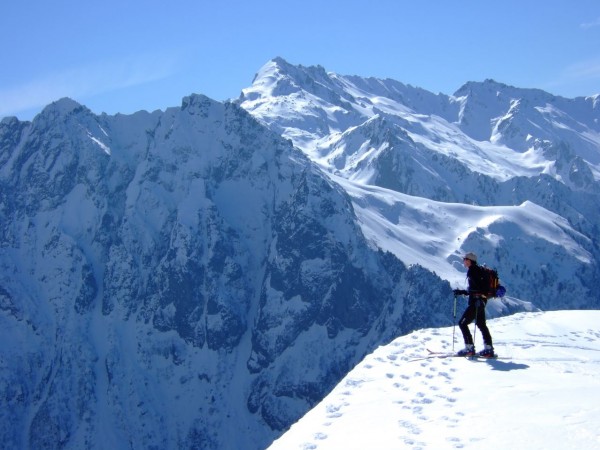 #4 Rocher d Rocher d'Arguille : Etienne, contemplatif après cette belle journée printannière