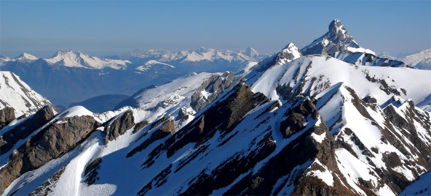 #6 Pointe Percée : La Pointe Percée et le Trou de la Mouche. Pointe Percée : La Pointe Percée et le Trou de la Mouche.