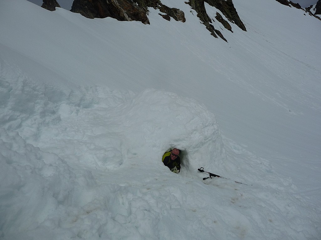 Igloo : On pouvait même rester dormir dans l'igloo !