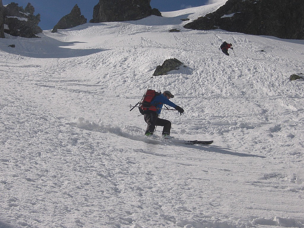 descente : une partie pas terrible..