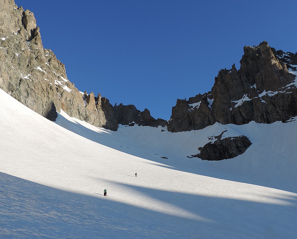 Col du Glacier Noir : les 50 derniers m ne sont pas enneigés