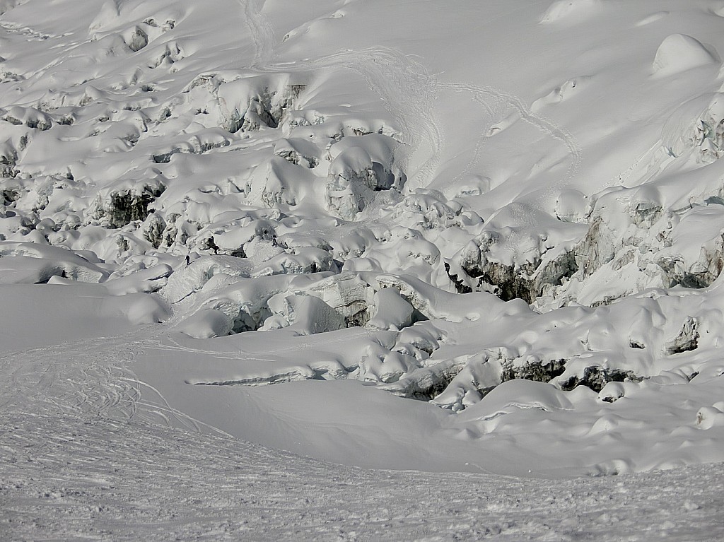 #22 Descente face nord du Mt Blanc : La Jonction passe bien. Descente face nord du Mt Blanc : La Jonction passe bien.