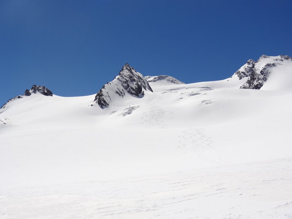 Glacier de Gebroulaz : il y a de la place