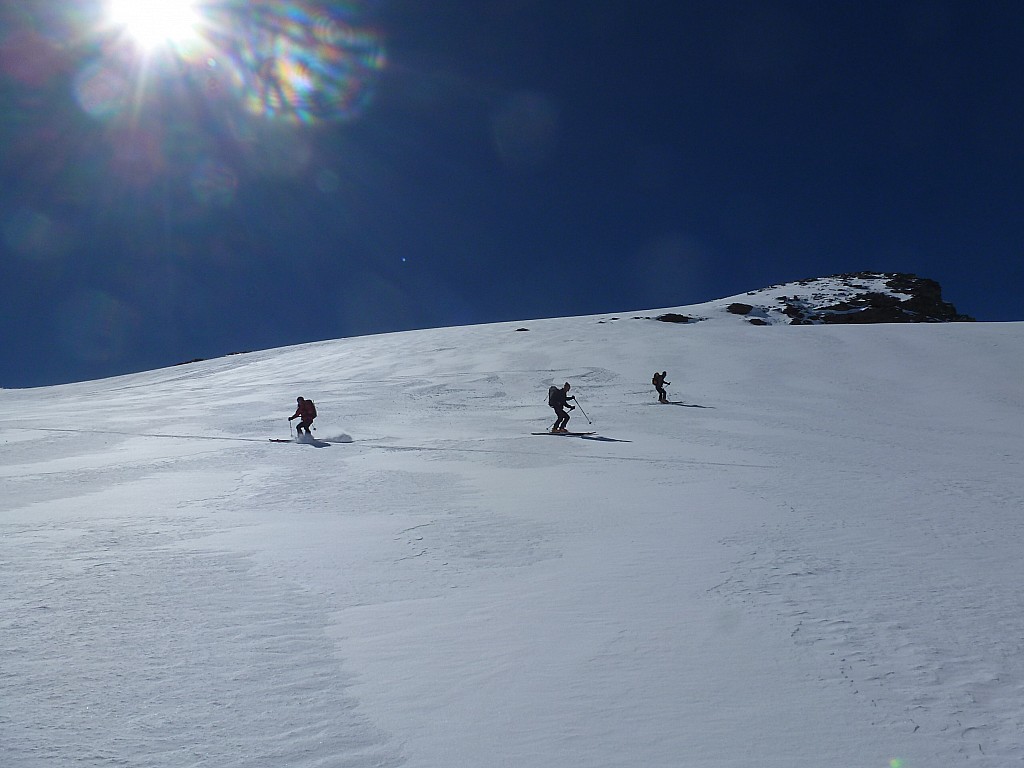 #11 Glacier du Ruitor : Mes 3 sympathiques camarades du jour Glacier du Ruitor : Mes 3 sympathiques camarades du jour