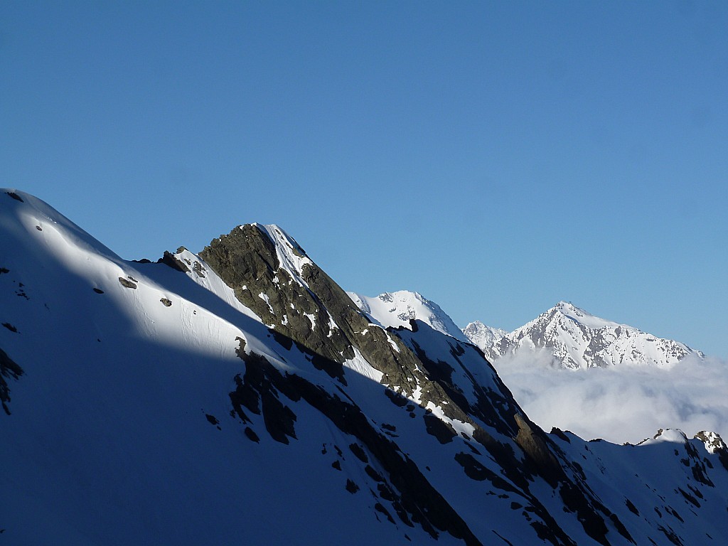 #3 Vallon du Grand : Pointe des Piagnes au soleil Vallon du Grand : Pointe des Piagnes au soleil