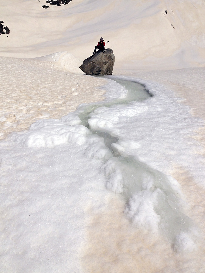 Bédière : étonnant ailleurs que sur un glacier