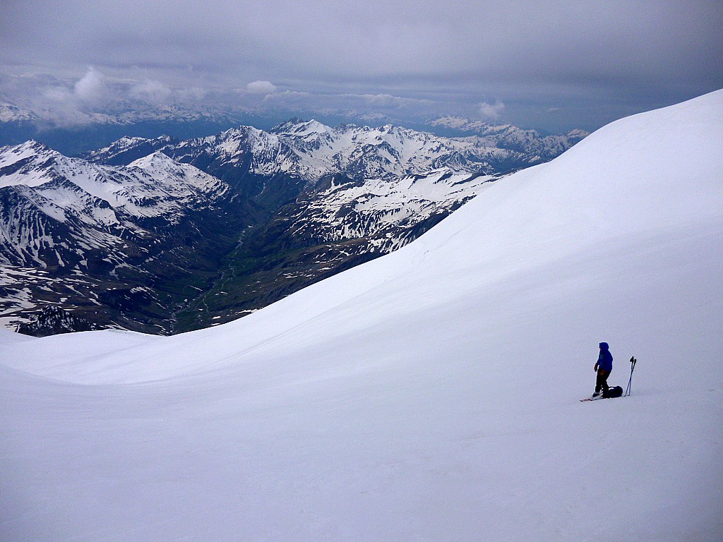 ah oui, on a fait un peu de ski de rando, aussi.