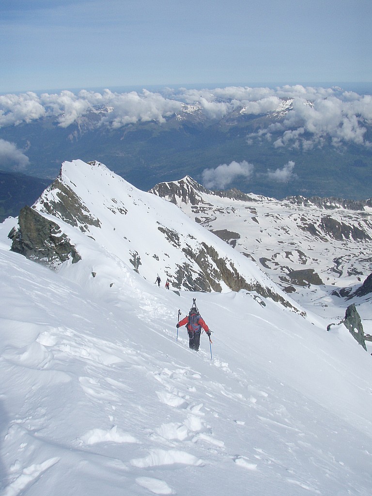#9 Fin de la montée : On ira pas plus haut, c Fin de la montée : On ira pas plus haut, c'est parti pour la poudreuse
