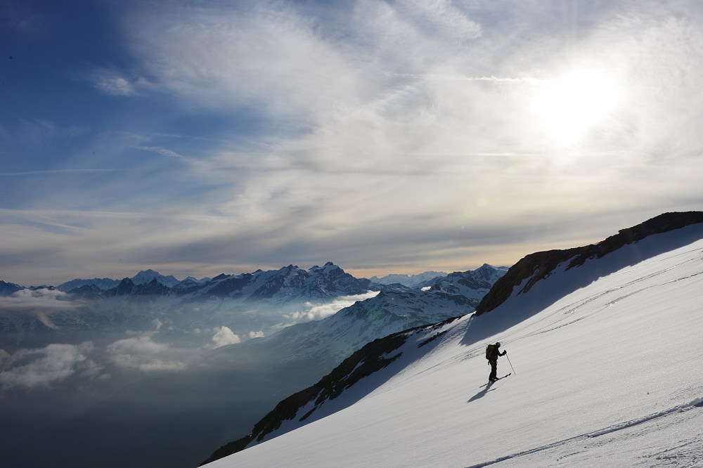 #7 Glacier du Gd Col : Un voile qui ne génera pas trop Glacier du Gd Col : Un voile qui ne génera pas trop