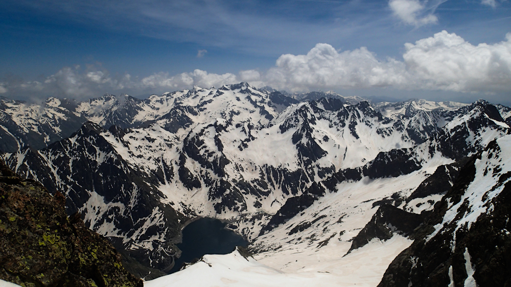#8 L L'état de l'enneigement : versant italien du Gélas