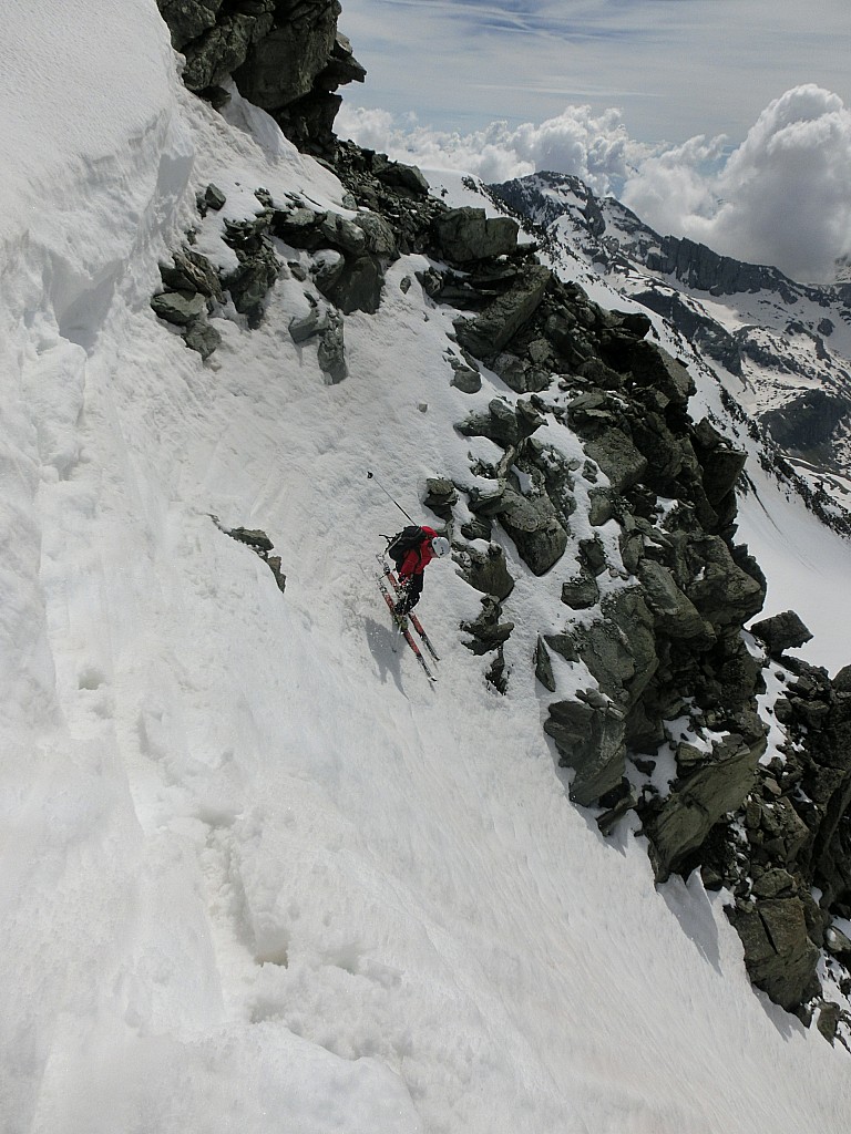 Mont de Gébroulaz : départ assez raide quand meme