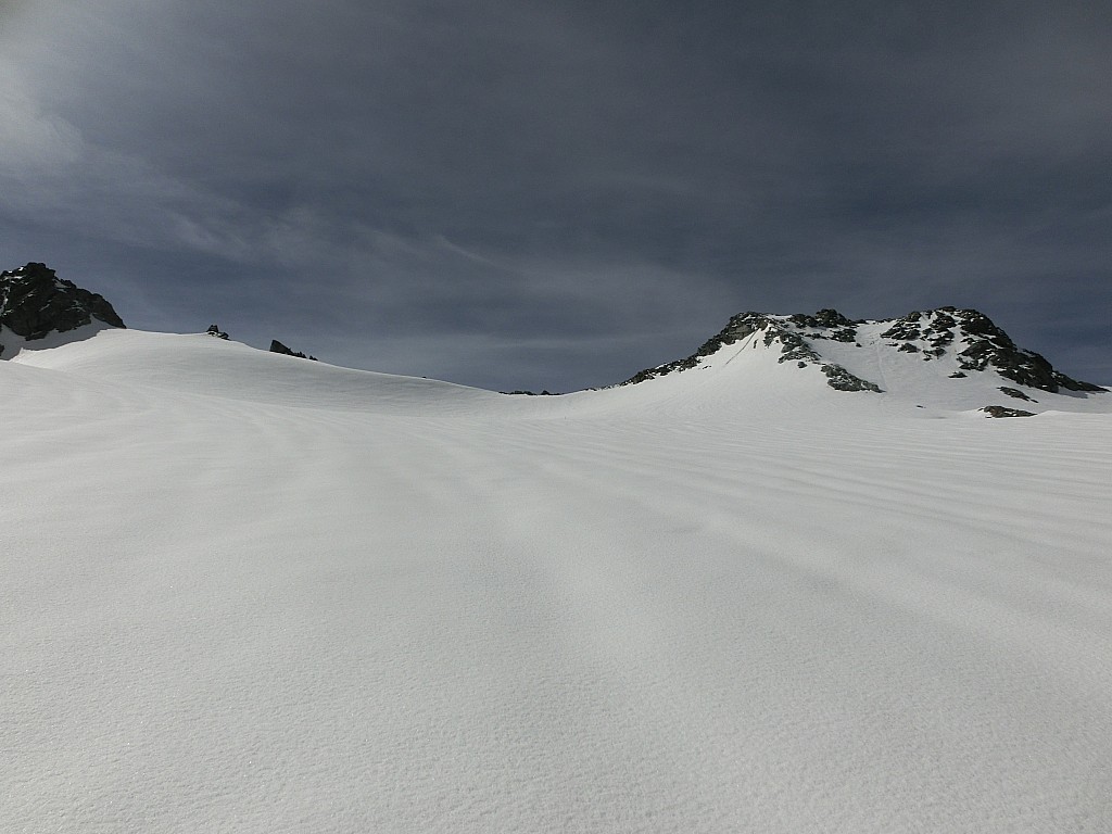 #7 Mont de Gébroulaz : bonne moquette lisse sur le glacier de Gébroulaz Mont de Gébroulaz : bonne moquette lisse sur le glacier de Gébroulaz