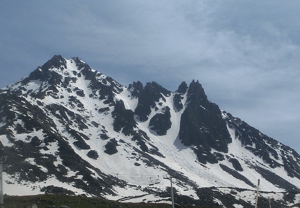 Mont de Gébroulaz : les Aiguilles des Saint Pères