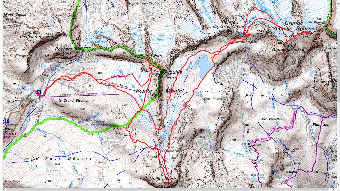 #16 Trace GPS : Le tricotage du jour Trace GPS : Le tricotage du jour