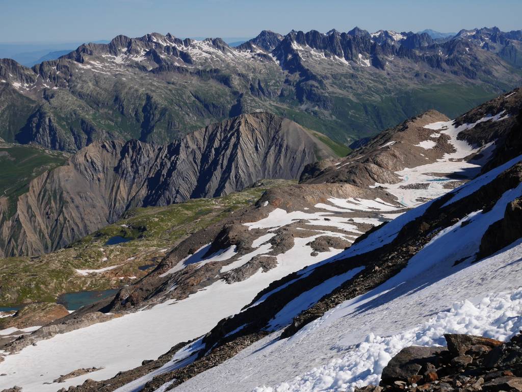 Pic Bayle : Les lacs qui remplacent le Glacier des Rousses