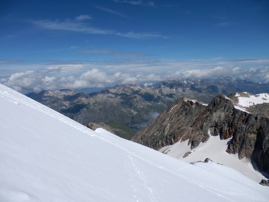 #11 Vue vers l Vue vers l'eau d'Olle : Superbe vue, proche du sommet