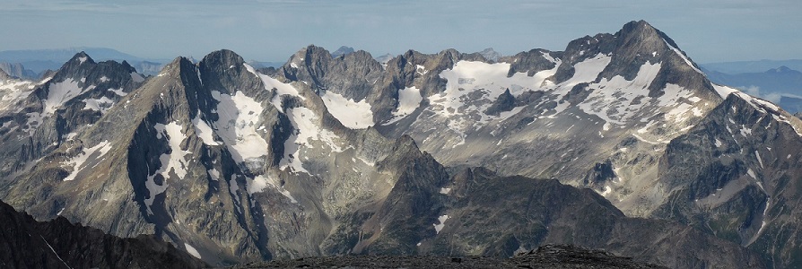 Les Ecrins : depuis le dome