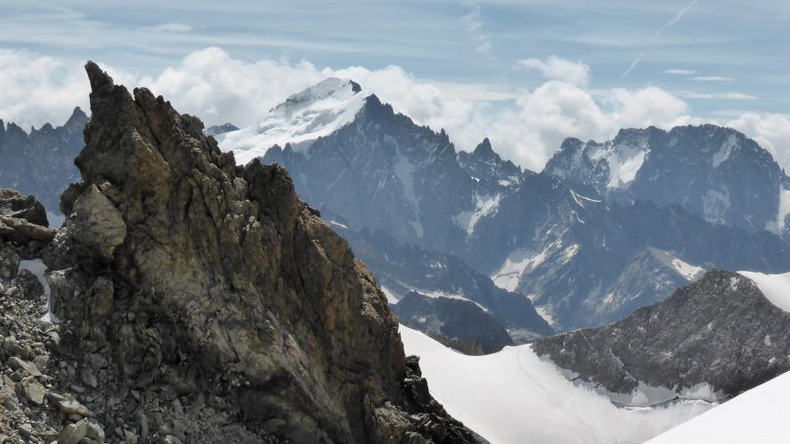 Col de la Girose : La barre au fond