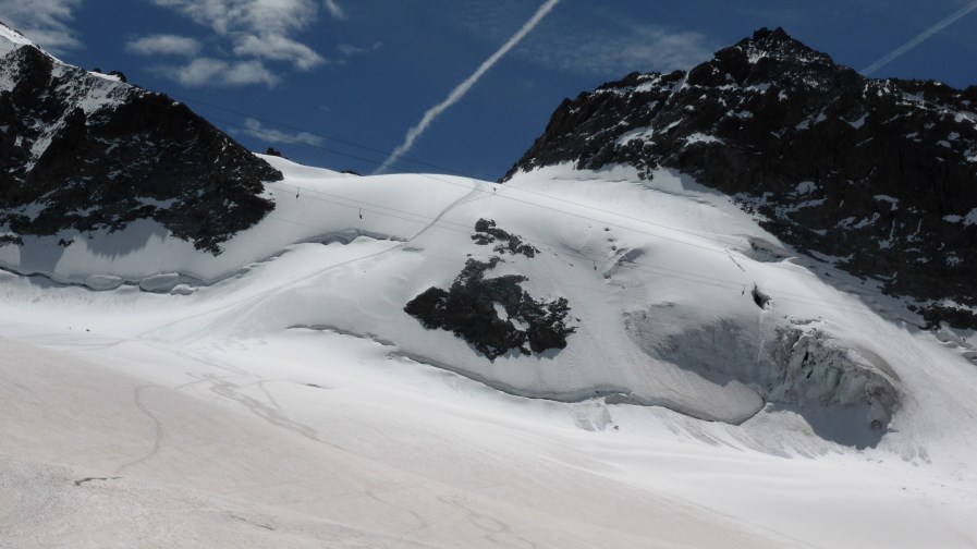 Col de la Girose : avec nos traces du jour