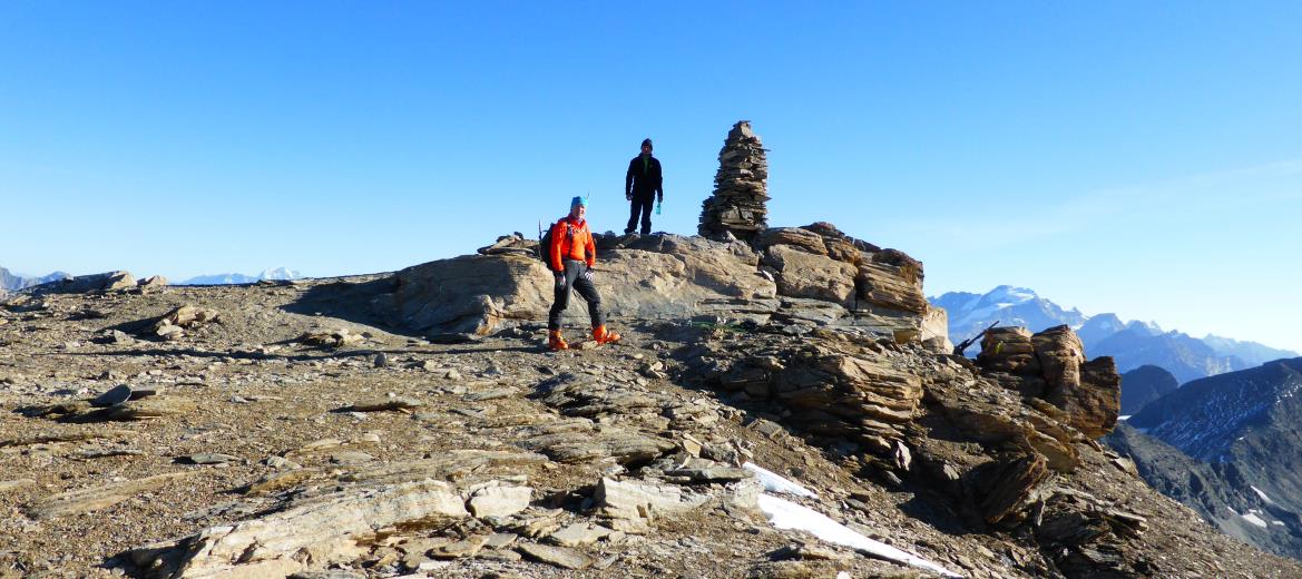 Sommet : Au sommet de la pointe Pers