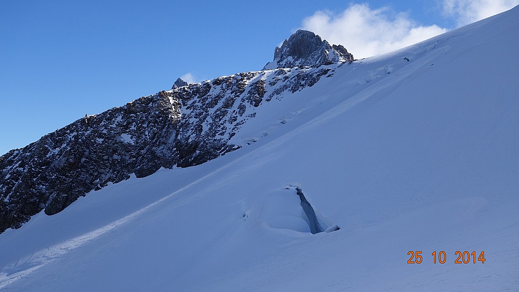 Passage d'une zone : crevassée