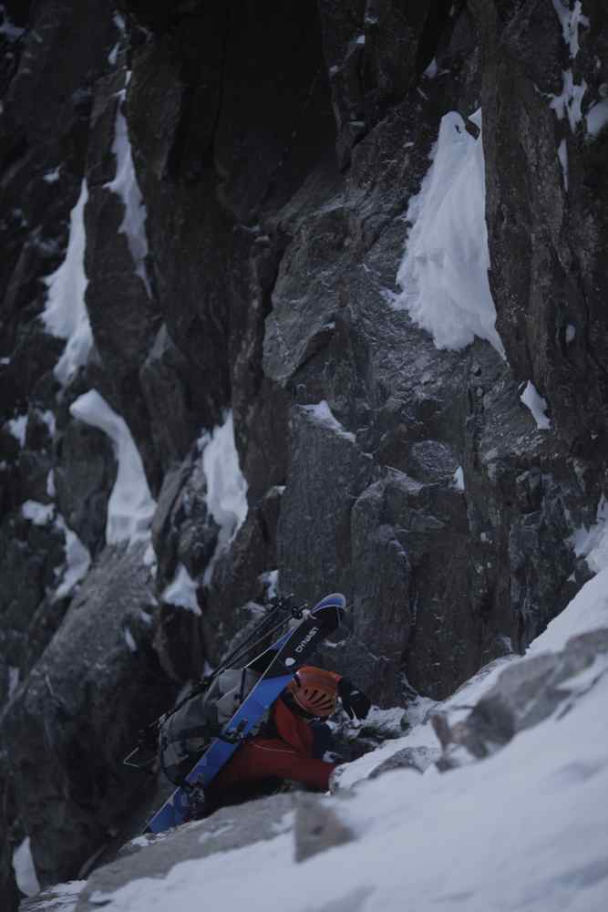 petit passage en mixte : Photo de Thibaut Lacombe