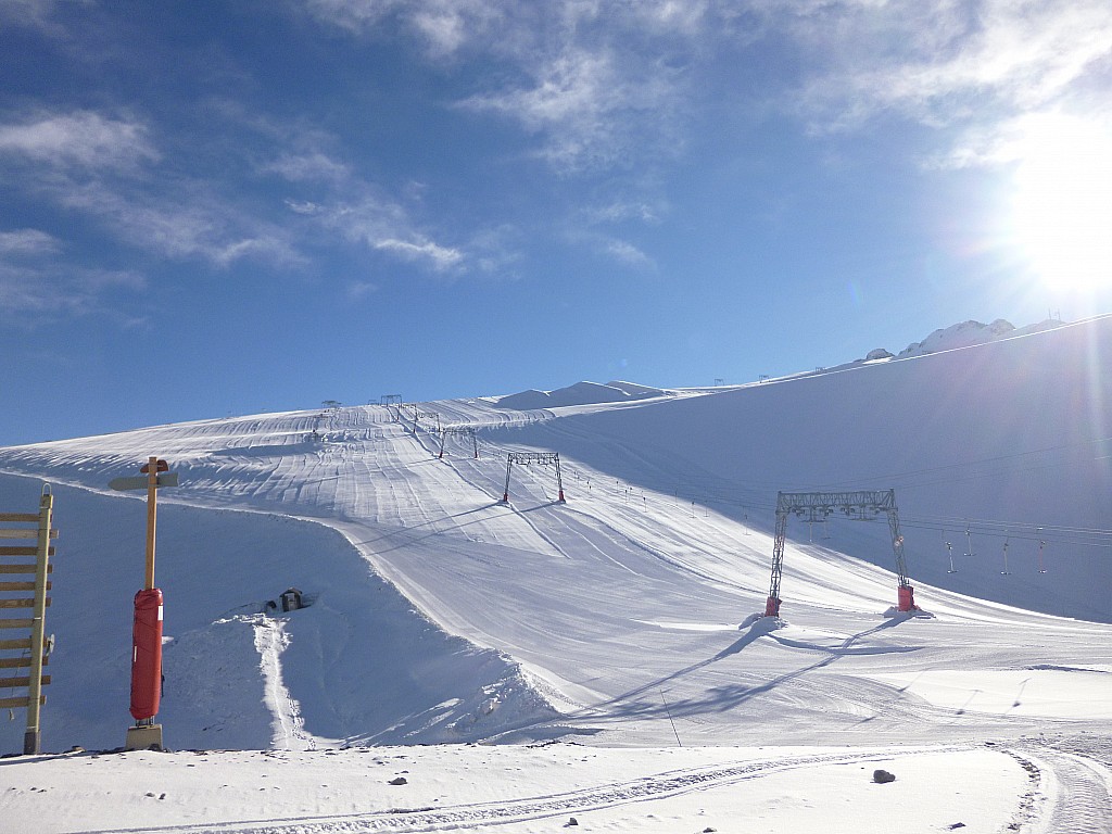 #7 glacier : arrivé sur le glacier glacier : arrivé sur le glacier