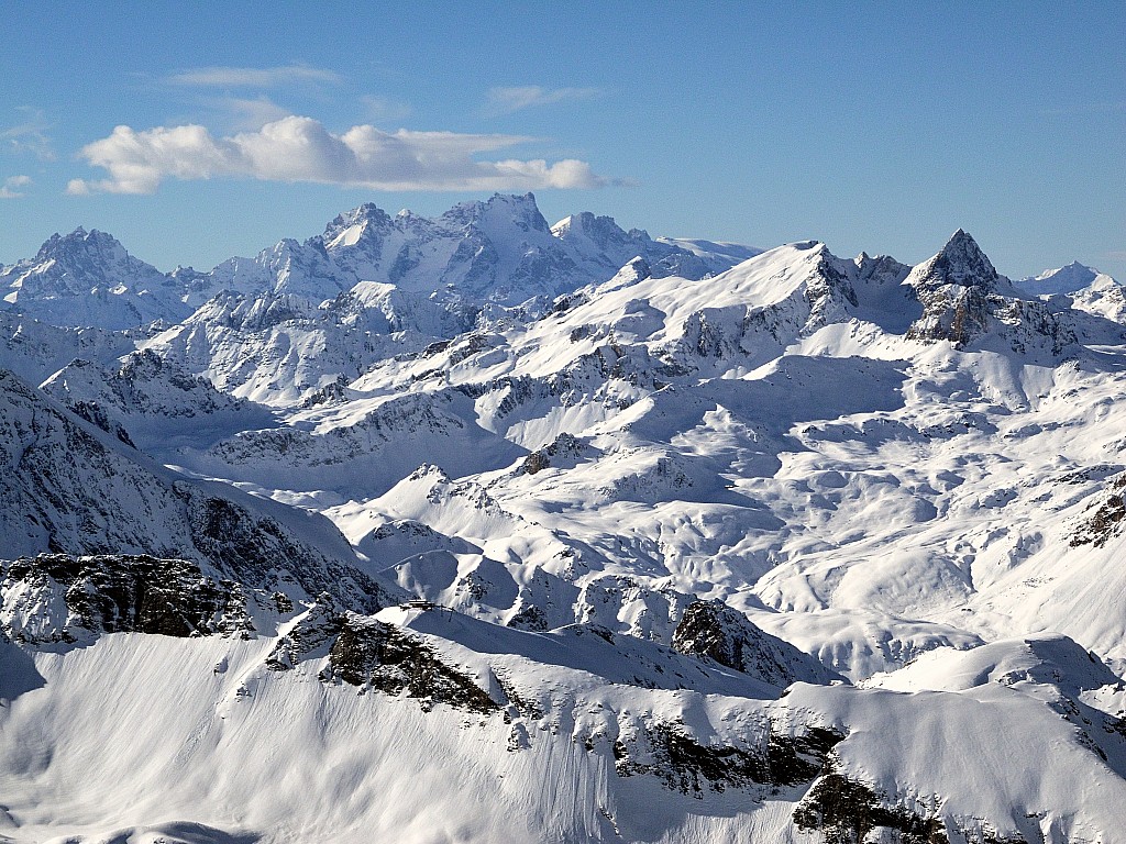 #4 Panorama vers la Meije - superbe Panorama vers la Meije - superbe