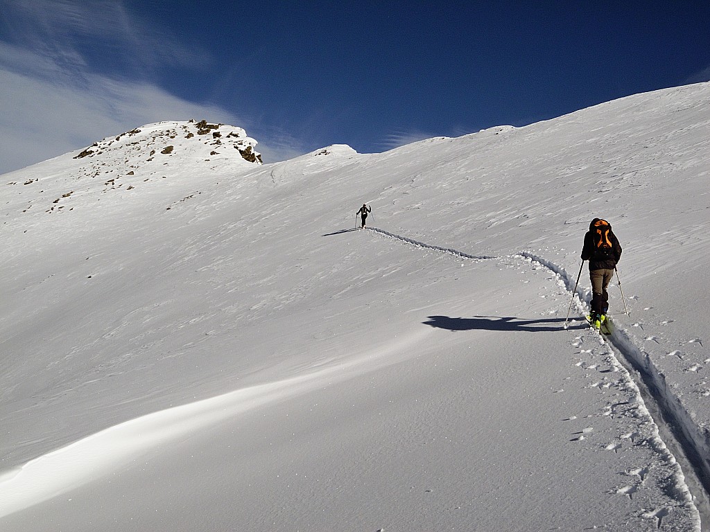 #2 Trace finale vers le sommet Trace finale vers le sommet