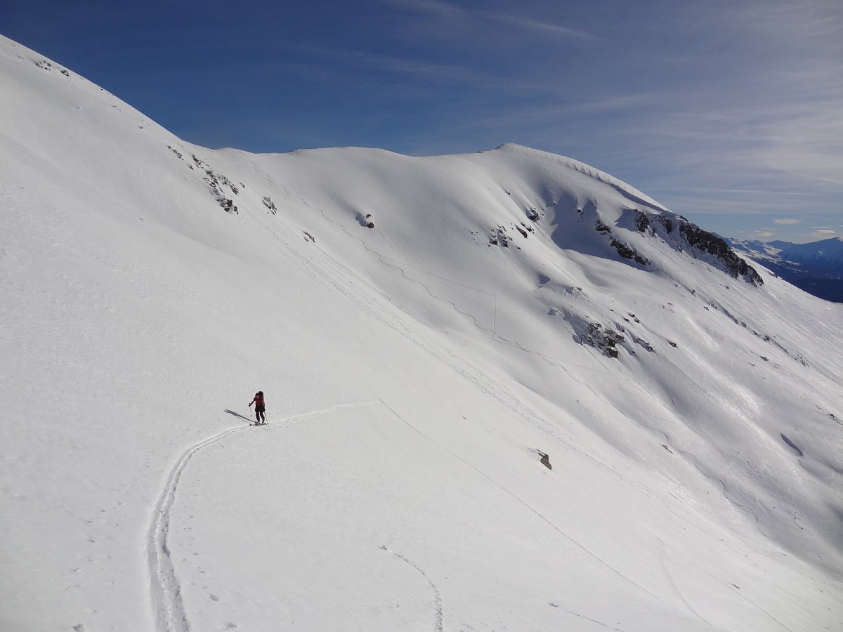 #3 fin de la première montée : au fond l fin de la première montée : au fond l'italie
