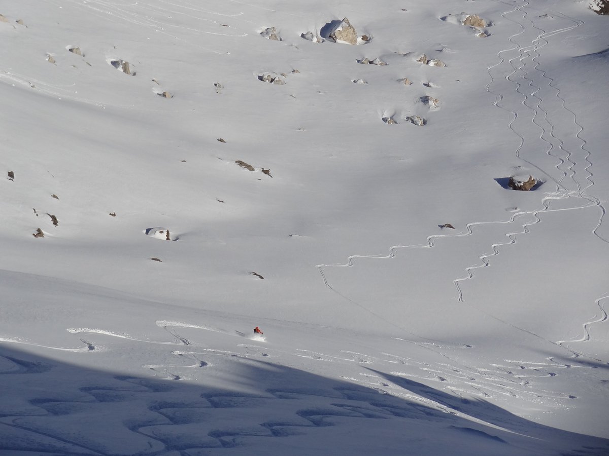 #8 versant nord : neige excellente versant nord : neige excellente
