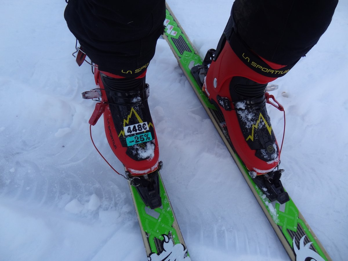 Les chaussures neuves : même pas eu le temps d'enlever le prix