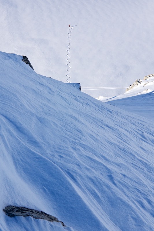 Poudre : Pas de doute sur la qualité de la neige sur le Muttengletscher.