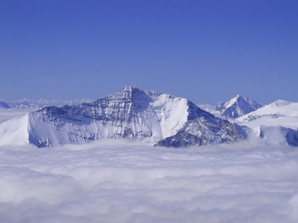 #7 Grande Casse : Petite face Nord bien platrée Grande Casse : Petite face Nord bien platrée