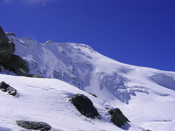 #10 Mont Pourri : Le sommet vu du col des Roches Mont Pourri : Le sommet vu du col des Roches