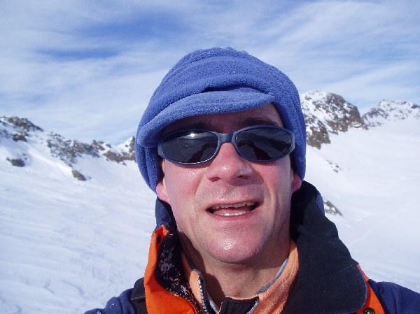 #7 Votre serviteur : Il est vrai que Bruno n Votre serviteur : Il est vrai que Bruno n'est pas mécontent d'ouvrir la saison... (au fond le pic bayle)