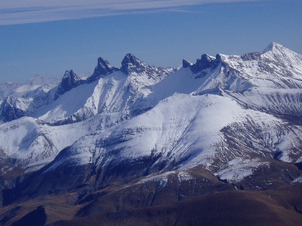#2 Aiguilles d Aiguilles d'Arves : Elle trônent telles 3 soeurs...