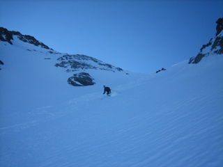 Descente Rocher de l'Homme : De la bonne poudreuse !