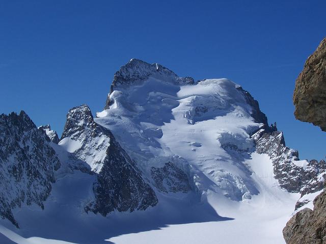 #4 Dome : Vue sur le glacier blanc. C Dome : Vue sur le glacier blanc. C'est sec!!