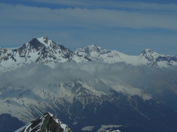 #5 Vanoise : De la Dent Parrachée à la Grande Motte et la Grande Casse au centre. Vanoise : De la Dent Parrachée à la Grande Motte et la Grande Casse au centre.