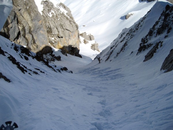 #1 la bonne surprise : Le couloir nord vierge et gavé de peuf! la bonne surprise : Le couloir nord vierge et gavé de peuf!