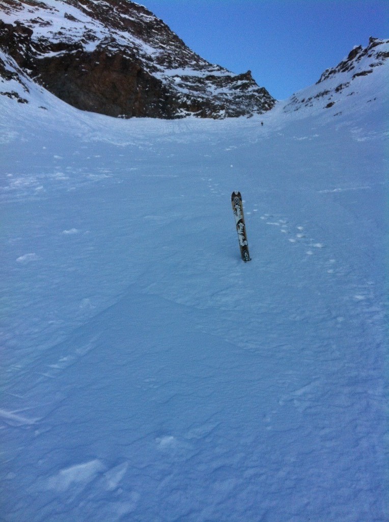 Ski dynafit et un bâton plus bas ?