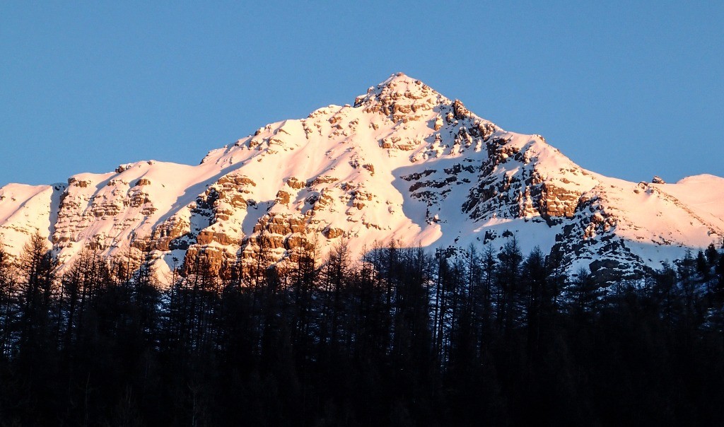 #17 Couchant sur la Pte du Trou de l Couchant sur la Pte du Trou de l'Âne et son couloir W