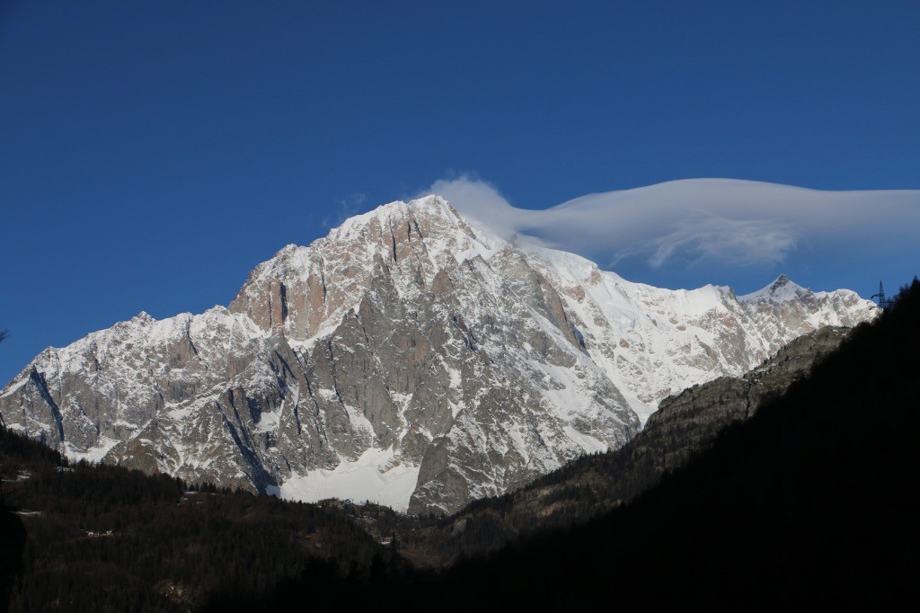 Le Mont Blanc le matin