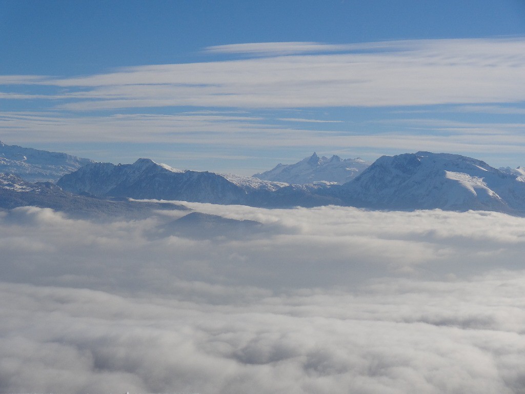 Mer de nuage sur Grenoble