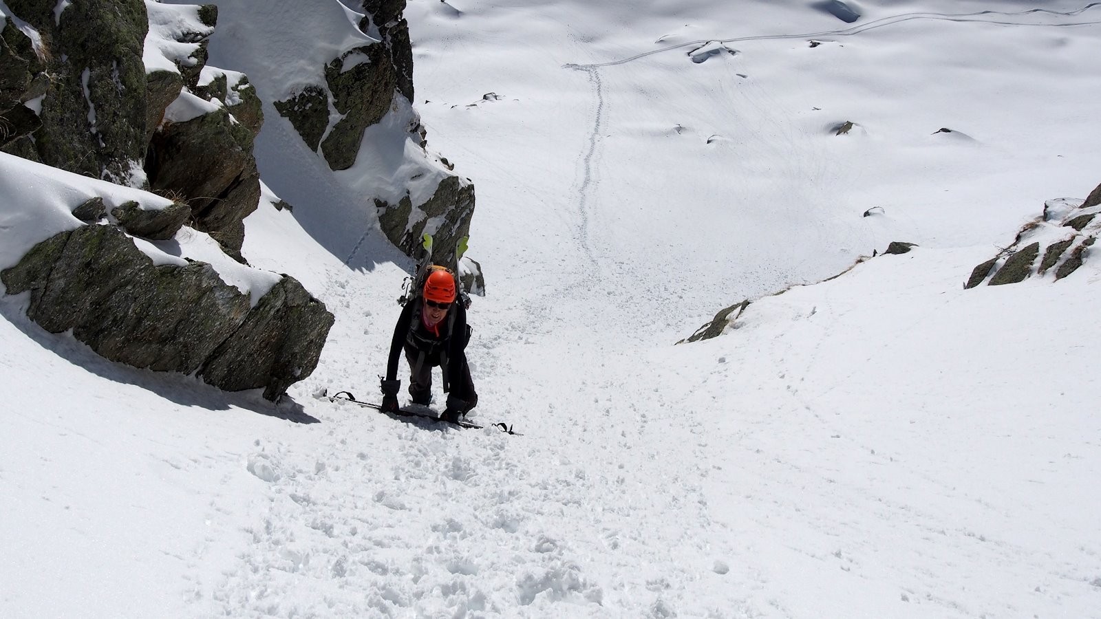 #17 Couloir Sud, ça botte et ça "boulette". Couloir Sud, ça botte et ça "boulette".
