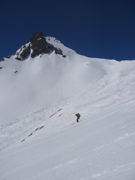 #8 Aiguille de Morges : Sous la belle face en 4.2 de l Aiguille de Morges : Sous la belle face en 4.2 de l'aiguille de Morges, qu'on reviendra faire...